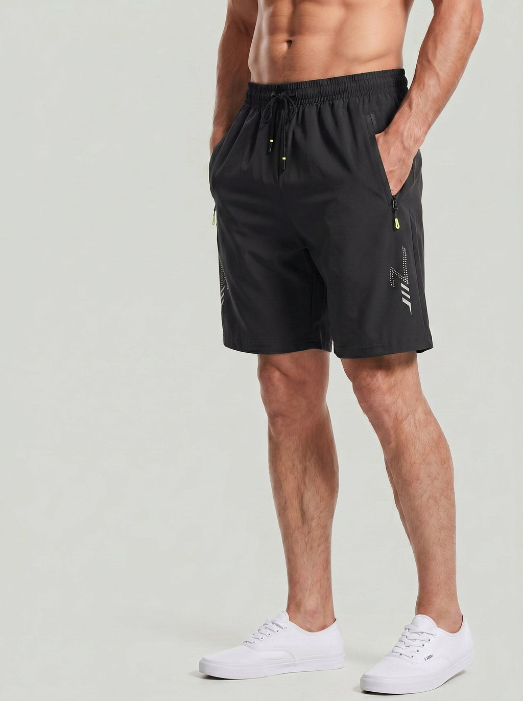 KZZ Unisex Stylish Athletic Shorts