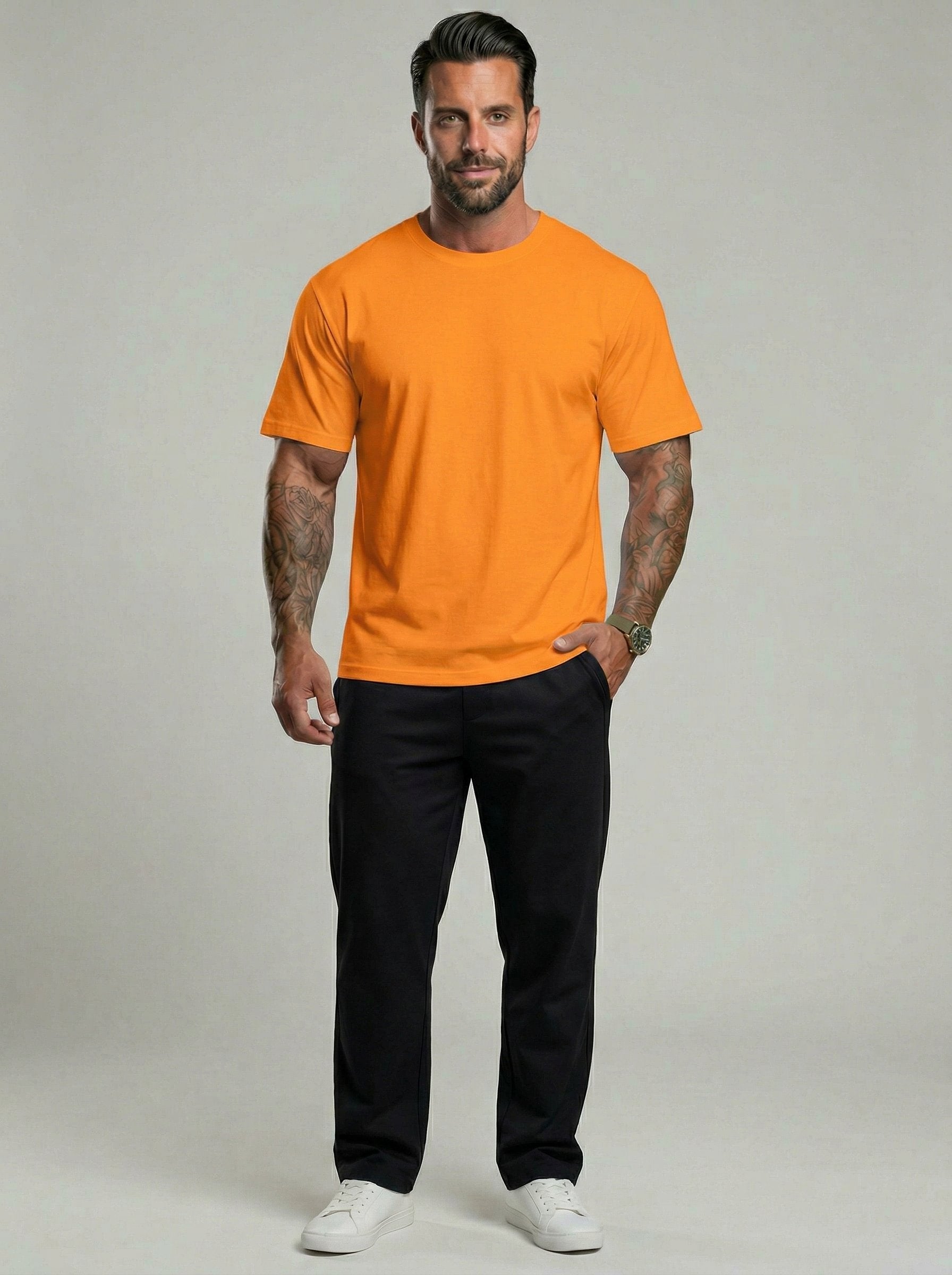 KZZ Men's Active Short Sleeve T Shirts
