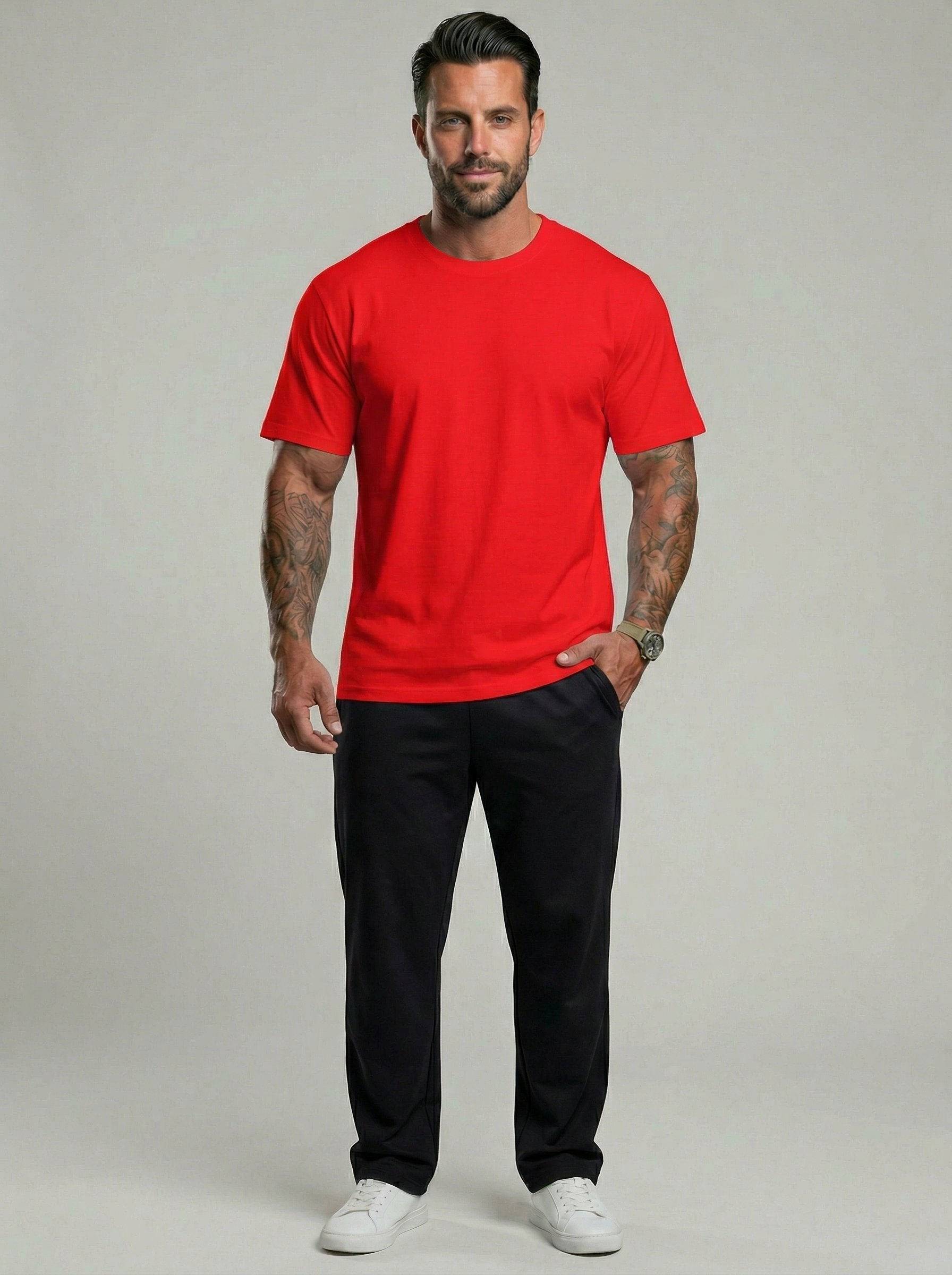 KZZ Men's Active Short Sleeve T Shirts