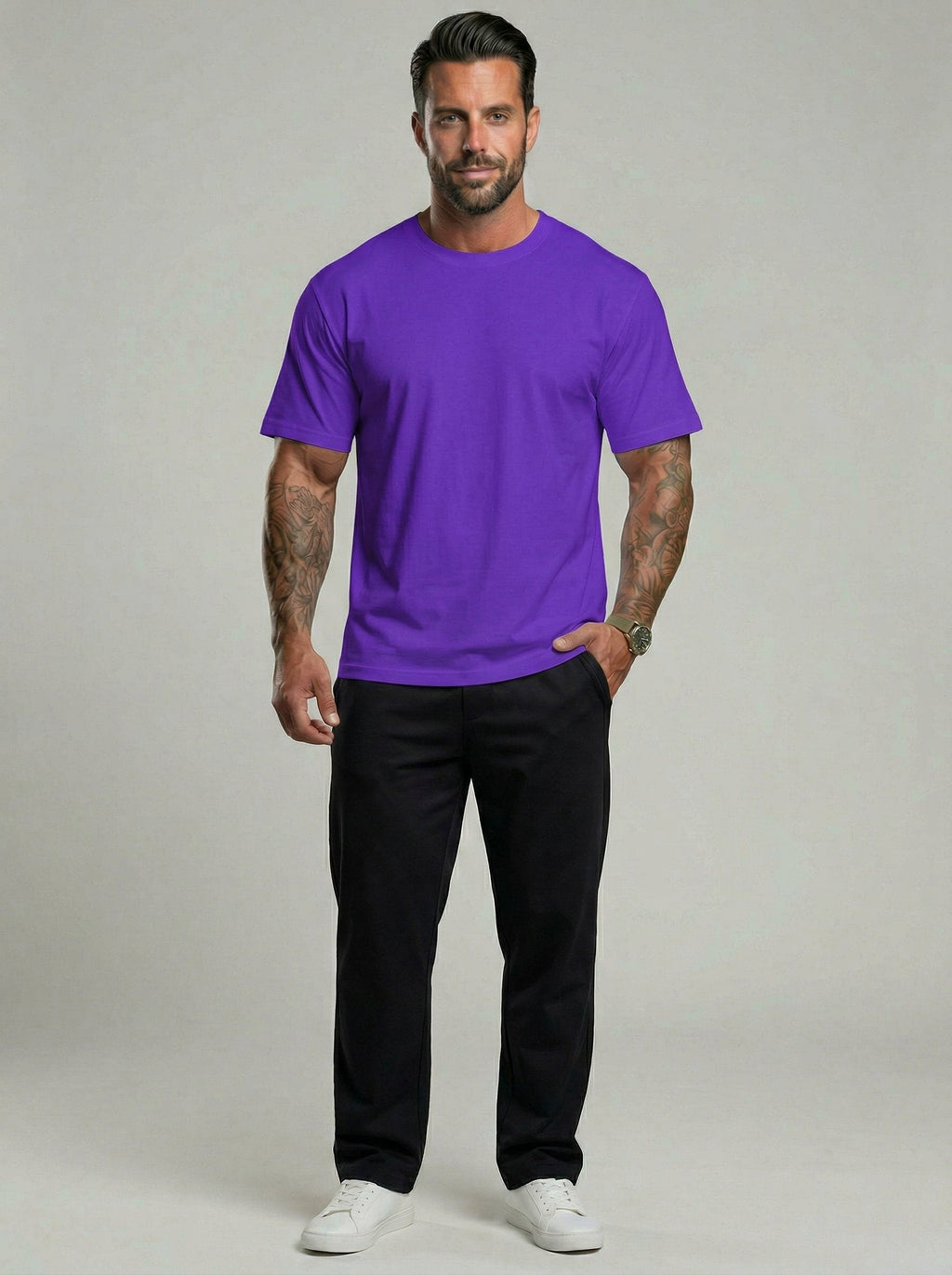 KZZ Men's Active Short Sleeve T Shirts