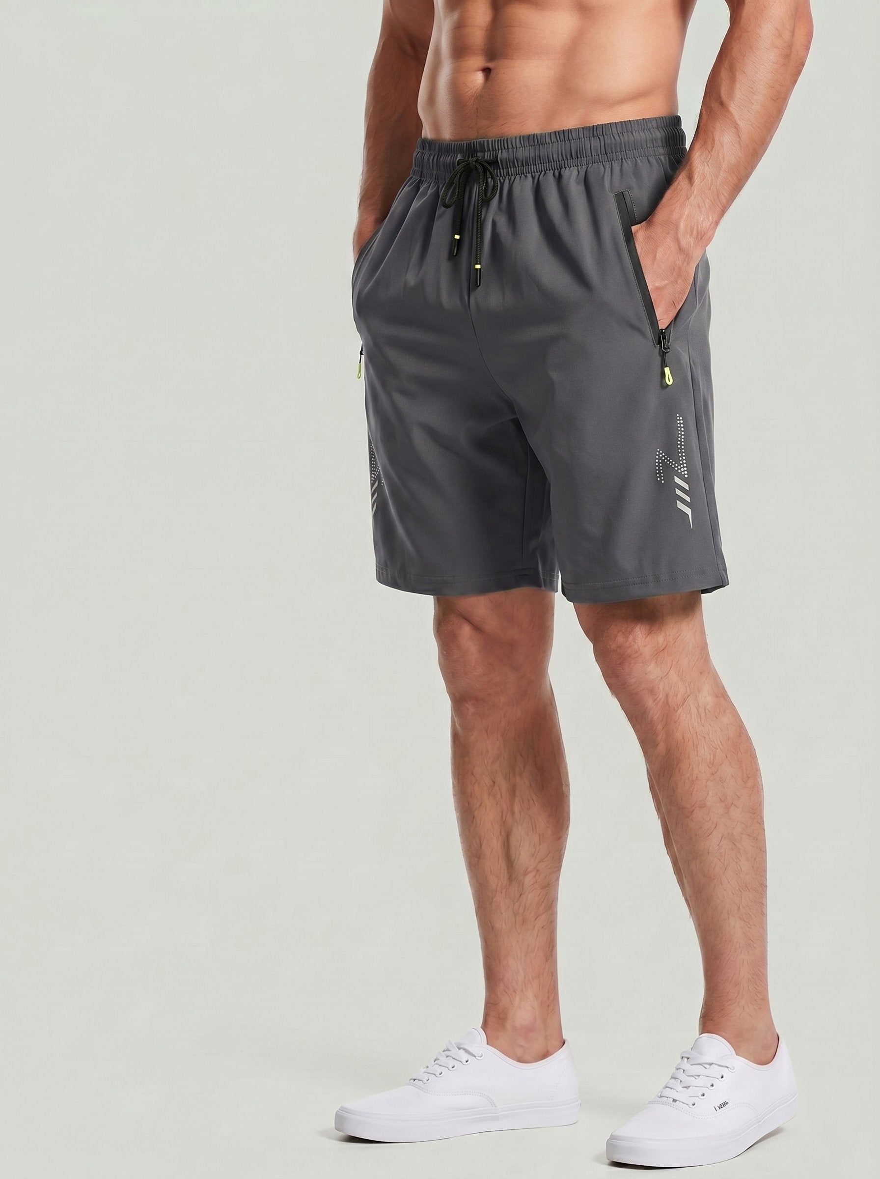 KZZ Unisex Stylish Athletic Shorts