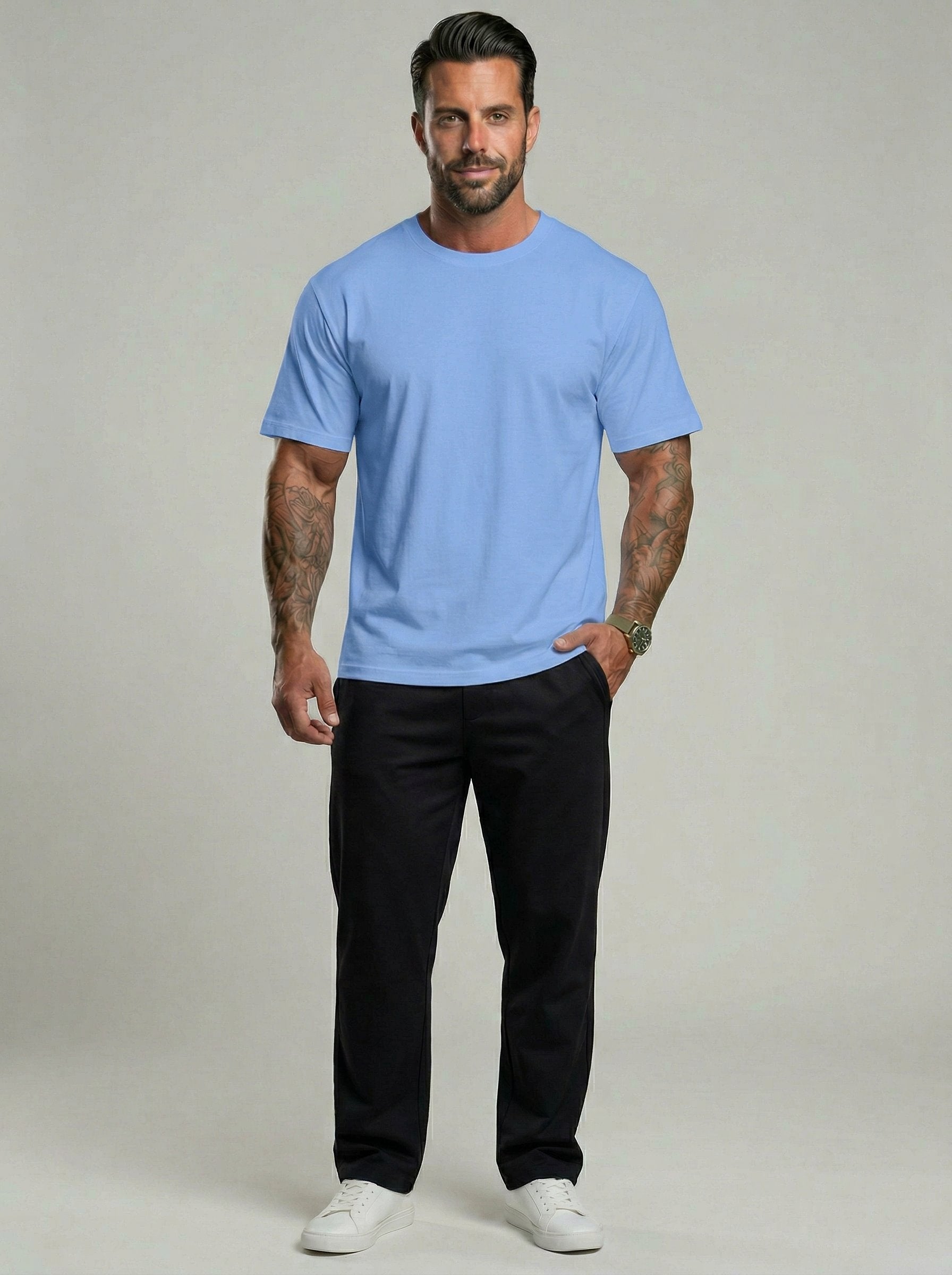 KZZ Men's Active Short Sleeve T Shirts