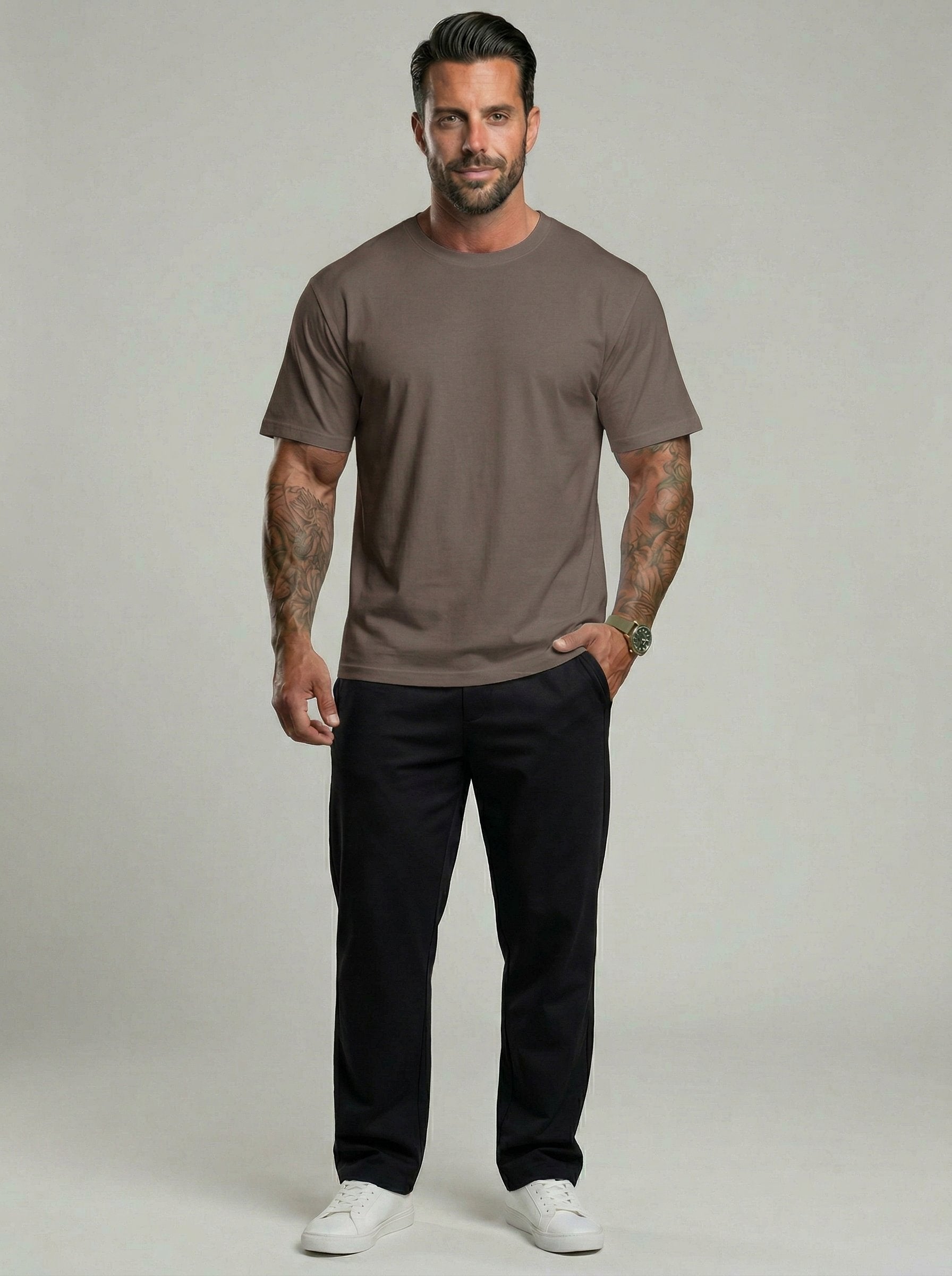 KZZ Men's Active Short Sleeve T Shirts