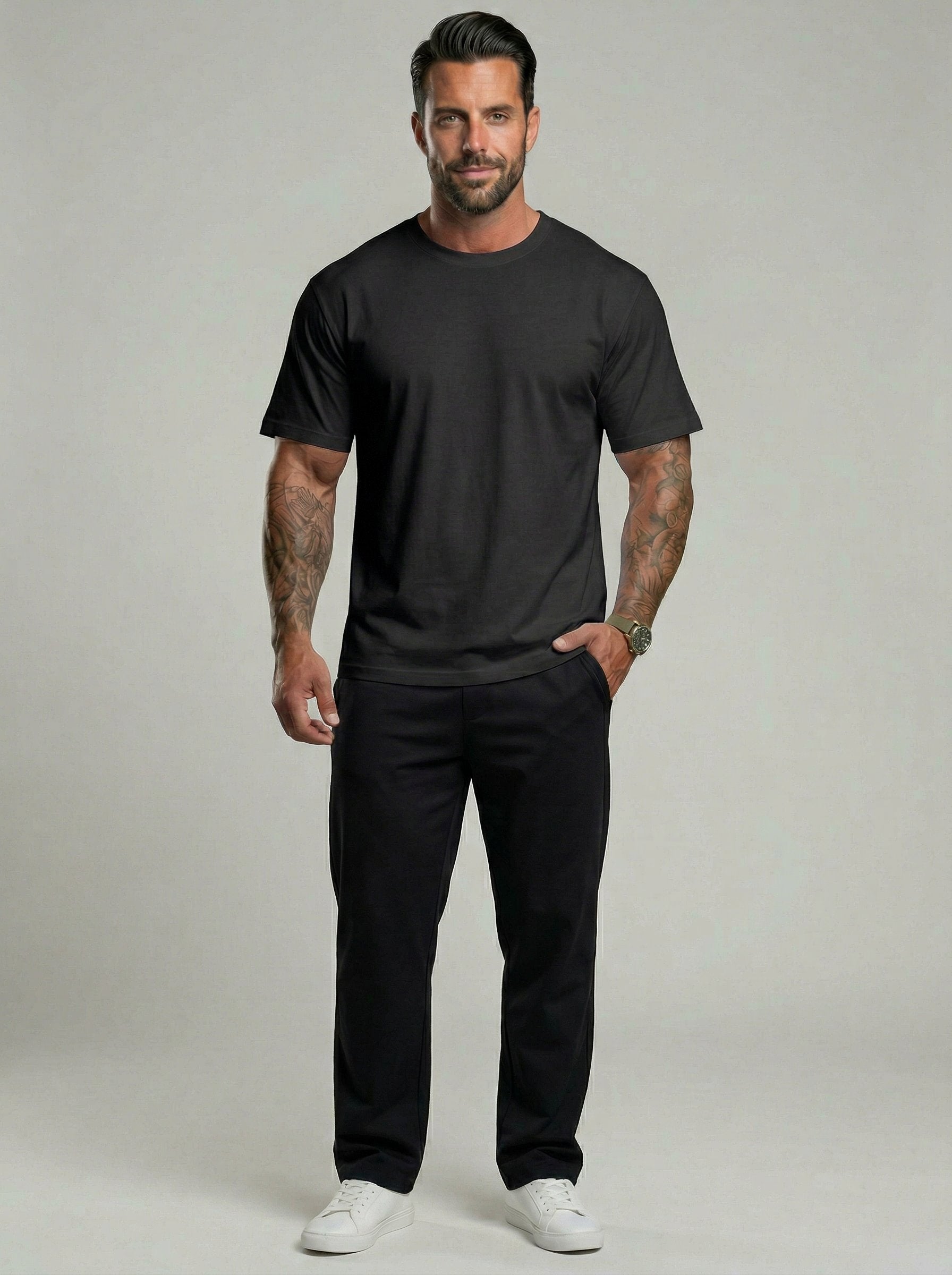 KZZ Men's Active Short Sleeve T Shirts