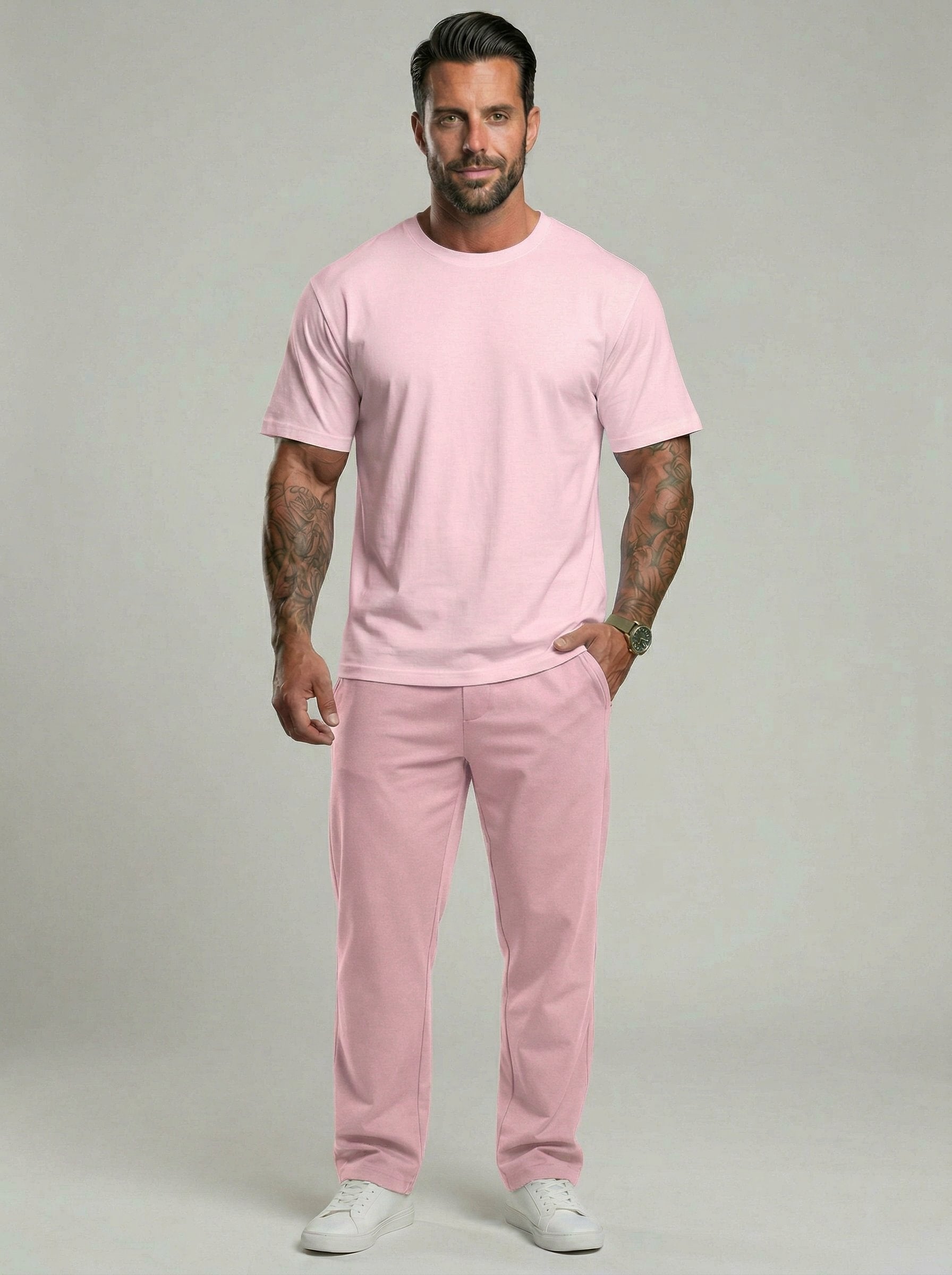 KZZ Men's Active Short Sleeve T Shirts