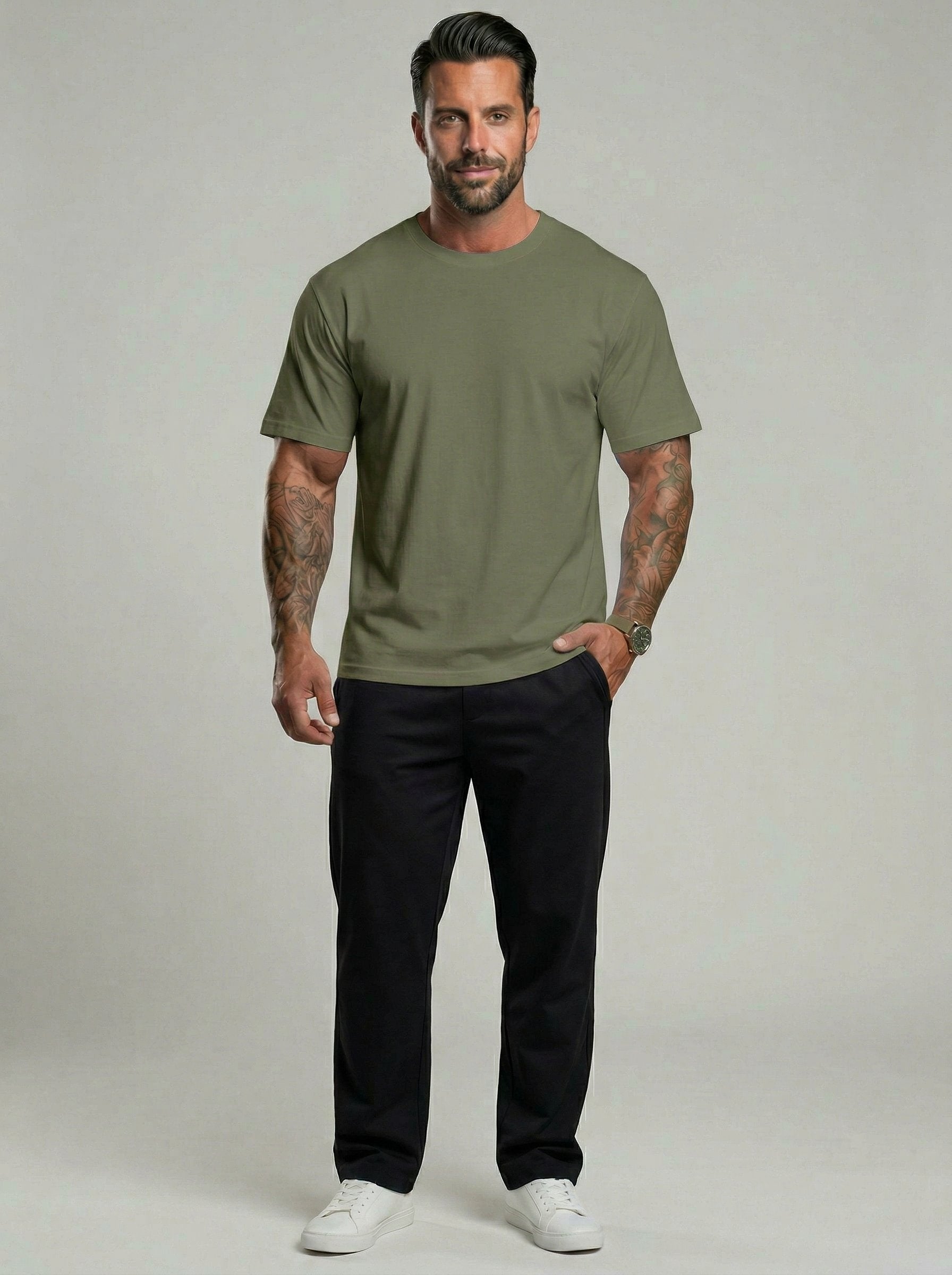 KZZ Men's Active Short Sleeve T Shirts