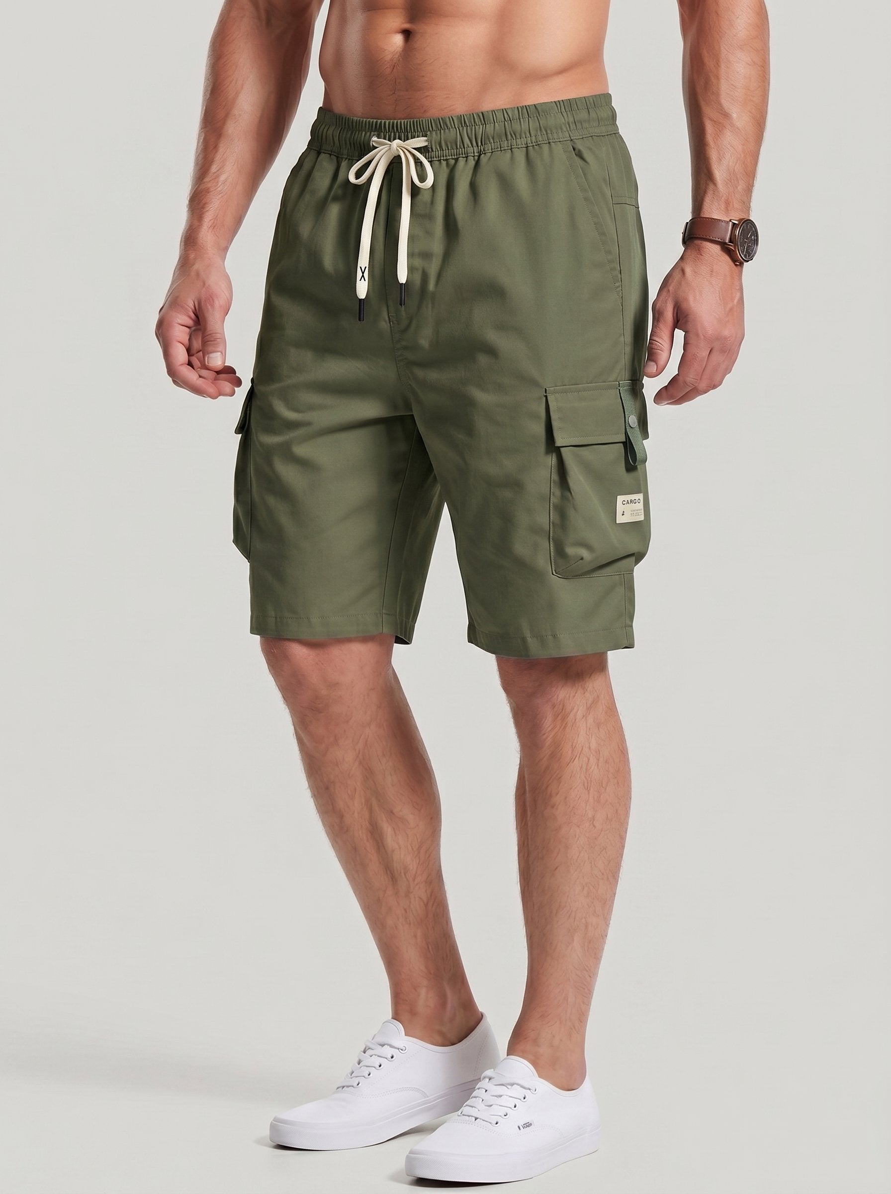 KZZ Men's Summer Cargo Pants
