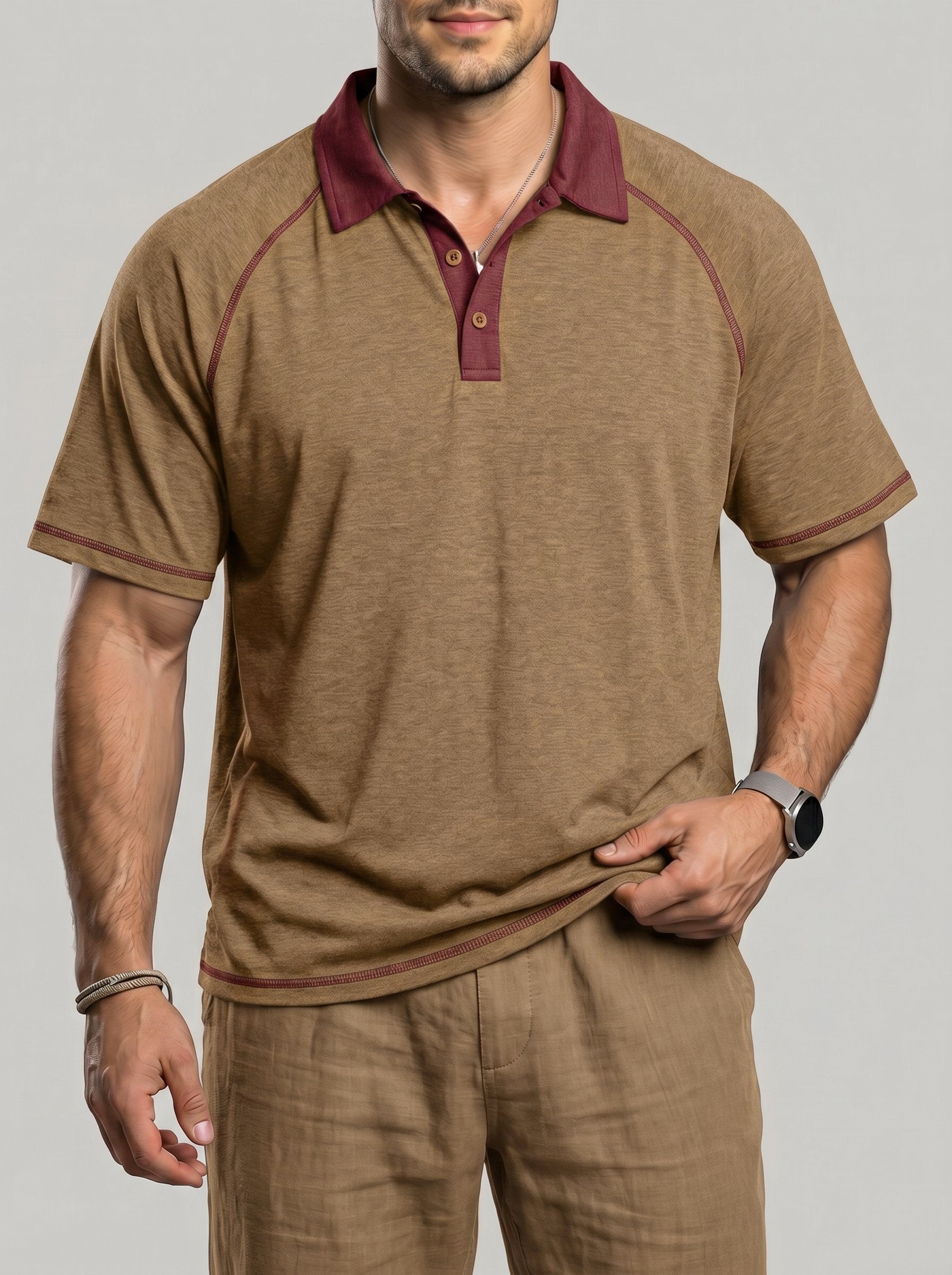 KZZ Men's Polo Shirt