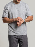 KZZ Men's Crew Neck T-Shirt