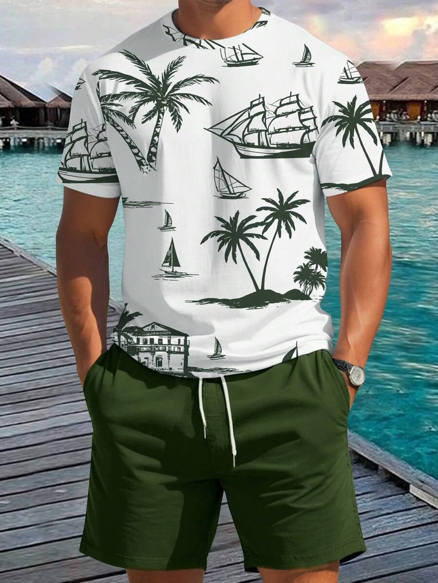 KZZ Summer Streetwear: Loose-Fit Casual Hip-Hop Set