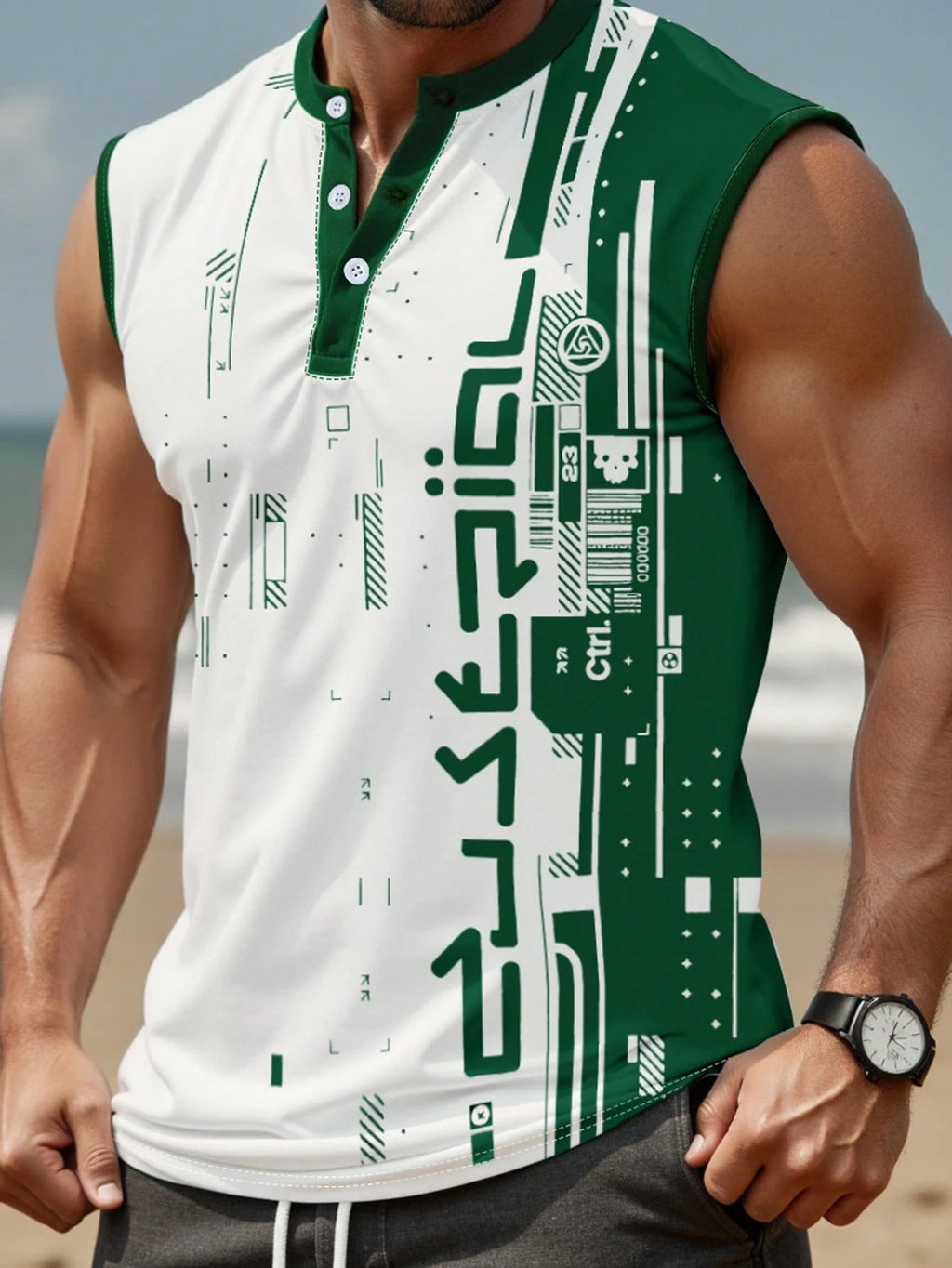 KZZ Casual, Comfortable, and Breathable Sleeveless Top