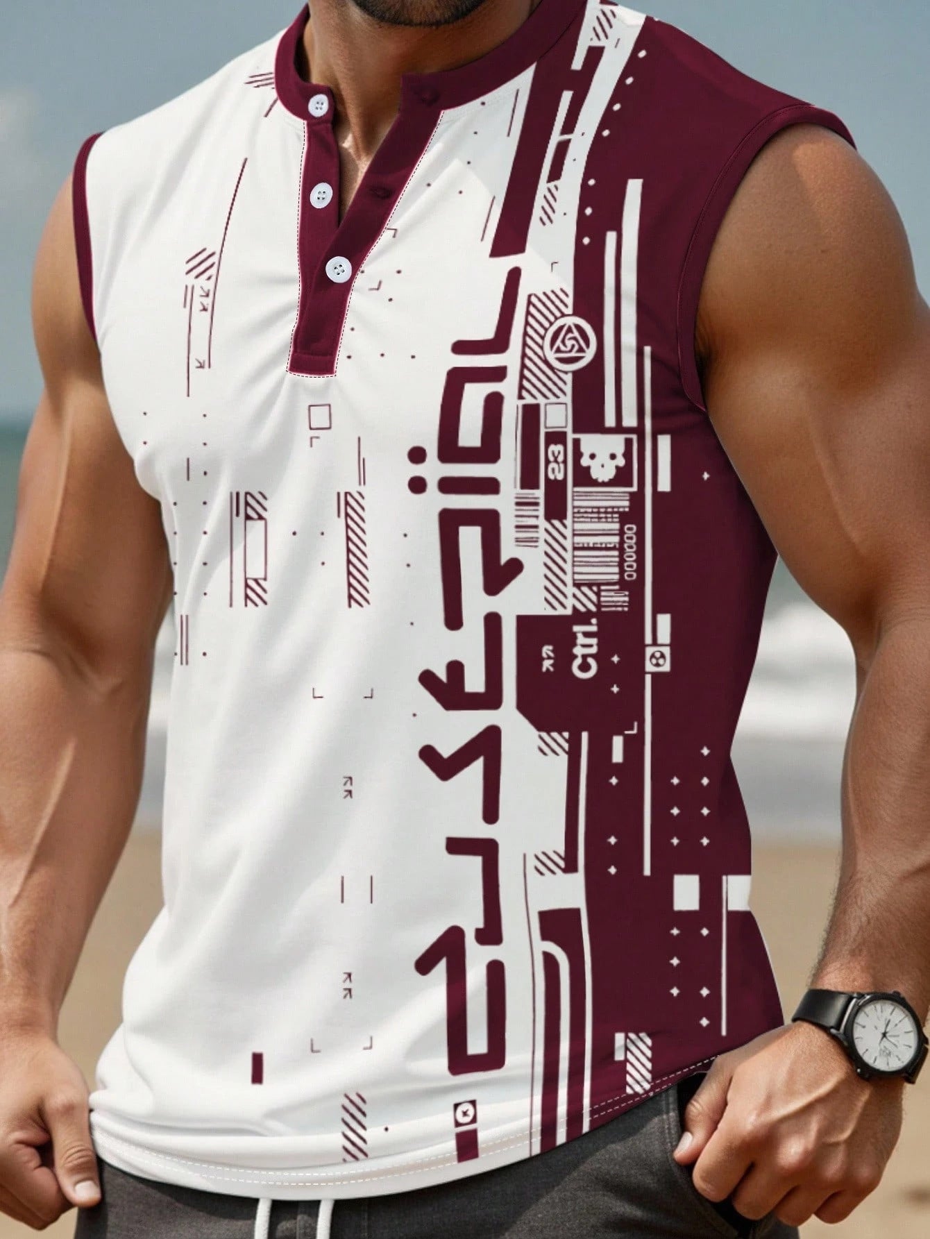 KZZ Casual, Comfortable, and Breathable Sleeveless Top