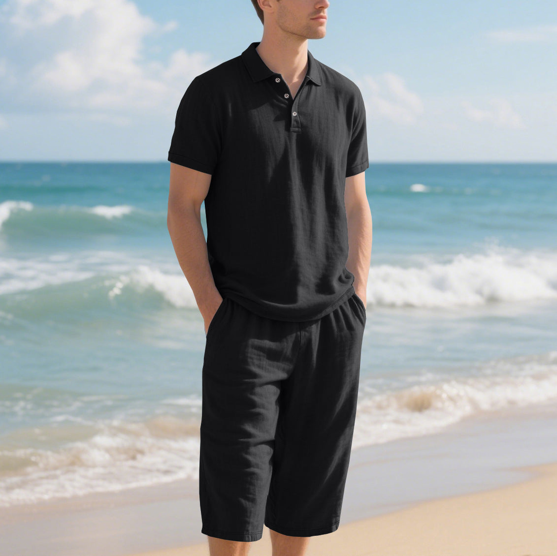 KZZ Loose-Fit, Casual, and Stylish Two-Piece Set