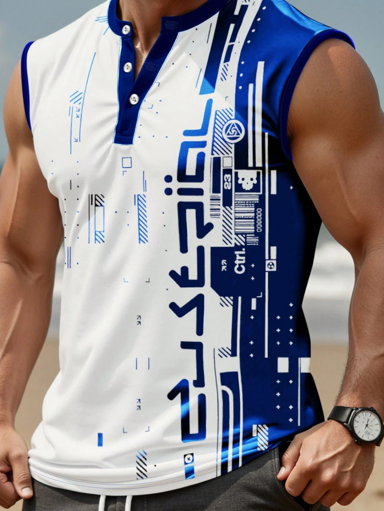 KZZ Casual, Comfortable, and Breathable Sleeveless Top