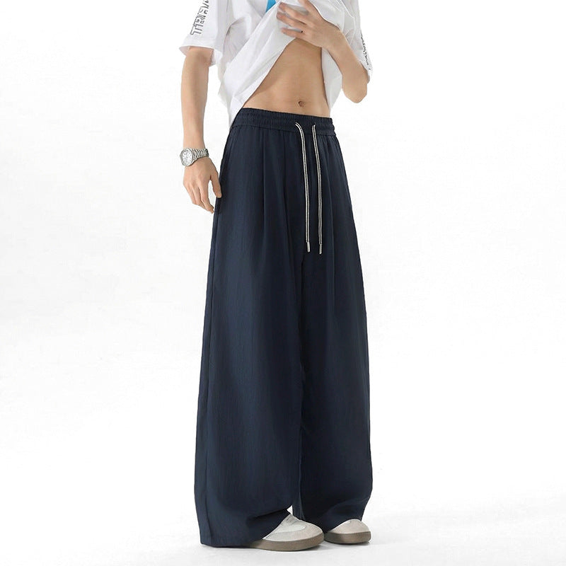 KZZ Ice-Feel Straight-Leg Pants