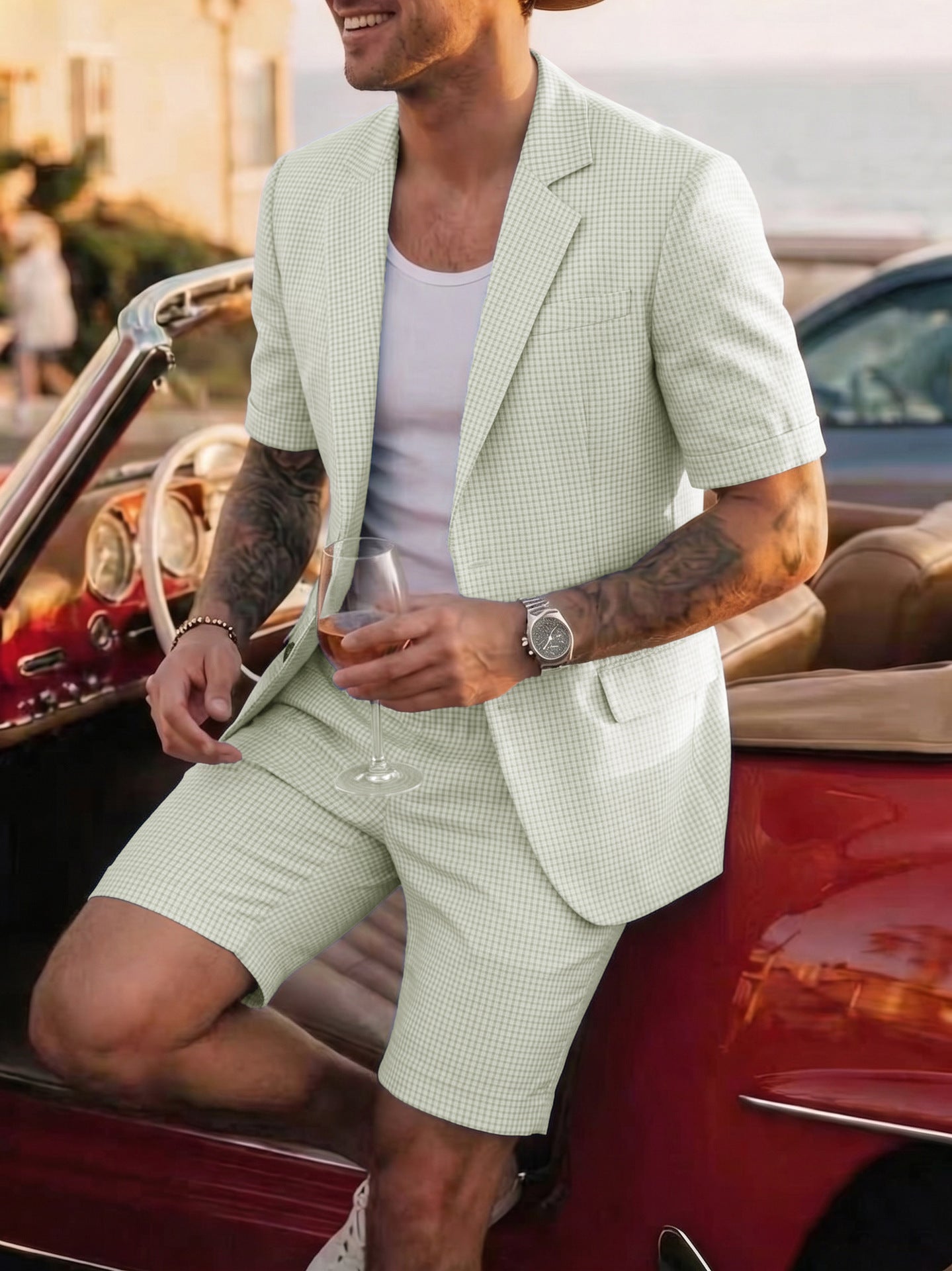 KZZ Casual Two-Piece Suit