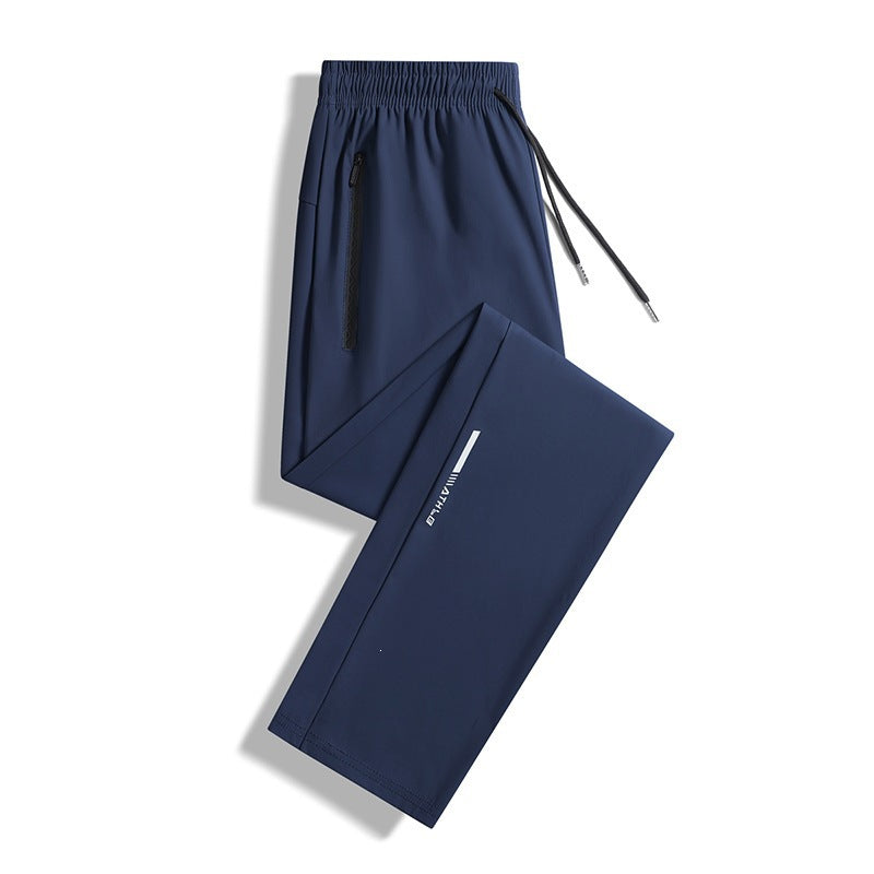 KZZ Men's Plus-Size Casual Pants (Spring/Summer)