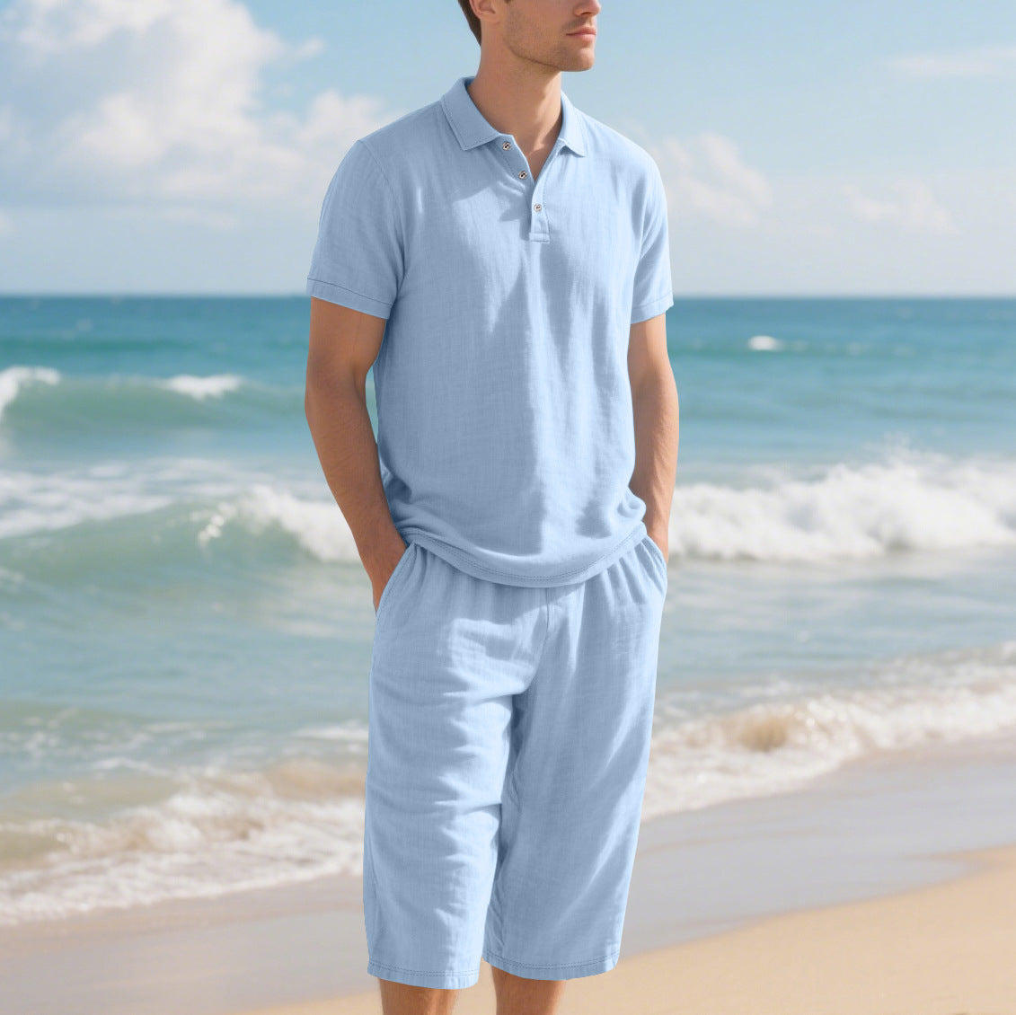 KZZ Loose-Fit, Casual, and Stylish Two-Piece Set