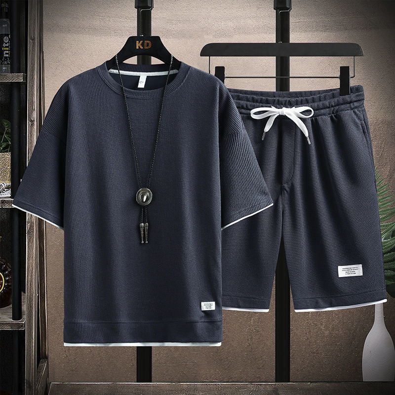 KZZ Short-sleeved shirt and shorts
