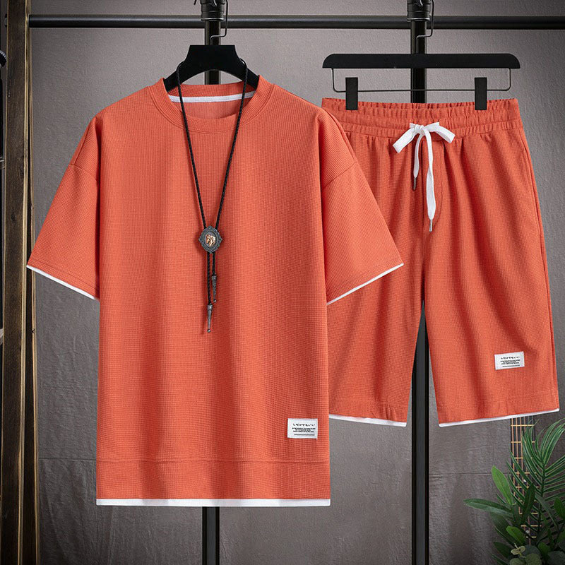 KZZ Short-sleeved shirt and shorts