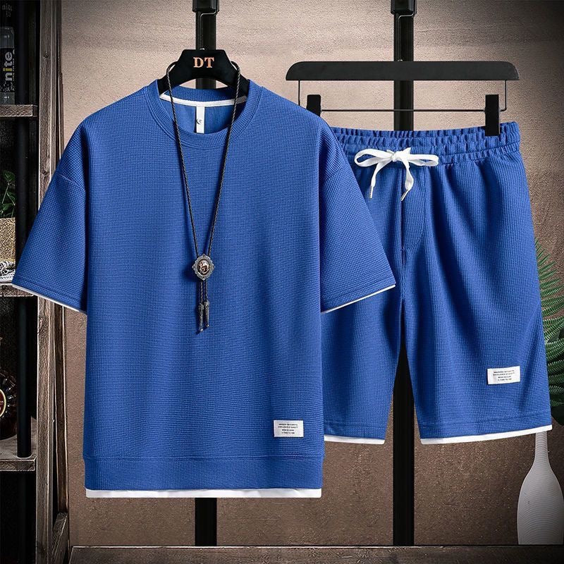 KZZ Short-sleeved shirt and shorts