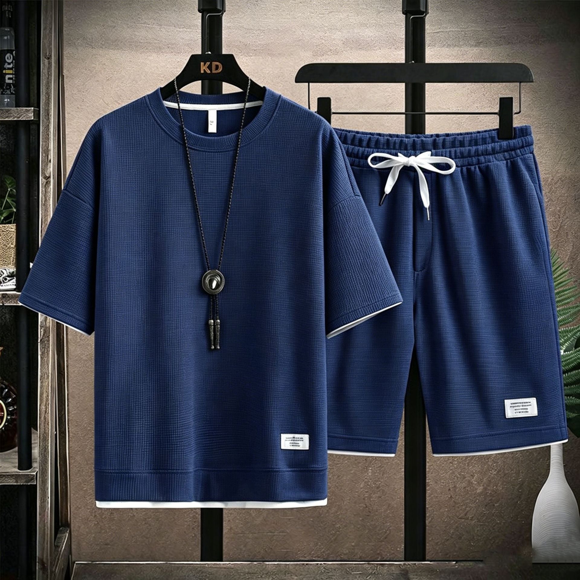 KZZ Short-sleeved shirt and shorts