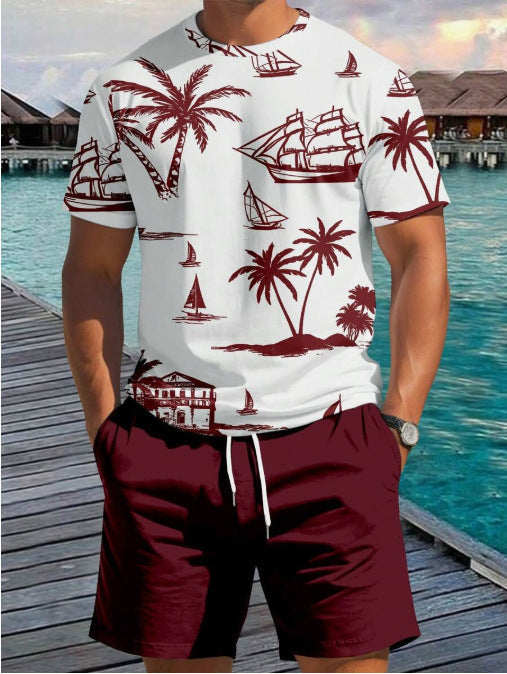 KZZ Summer Streetwear: Loose-Fit Casual Hip-Hop Set