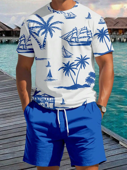 KZZ Summer Streetwear: Loose-Fit Casual Hip-Hop Set