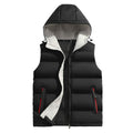 KZZ Men's versatile hooded casual vest