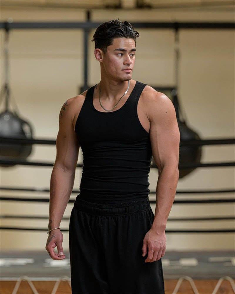 KZZ Ultra-Soft Cotton Fitted Tank