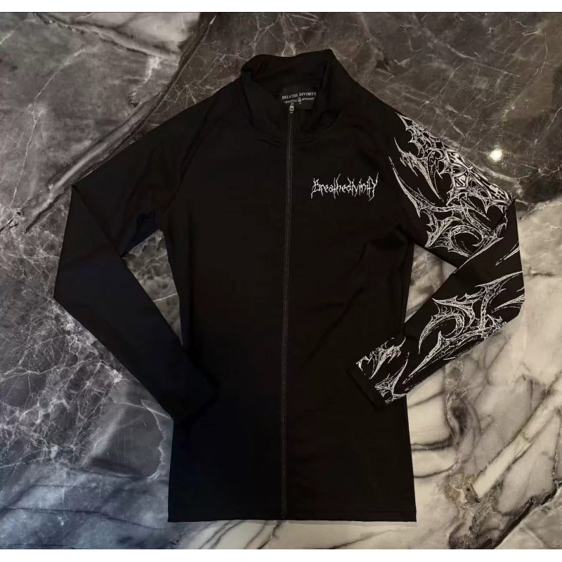 KZZ Men's Breathable Long Sleeve Jacket
