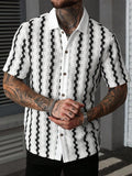 KZZ Stylish and Elegant Men's Plaid Shirt