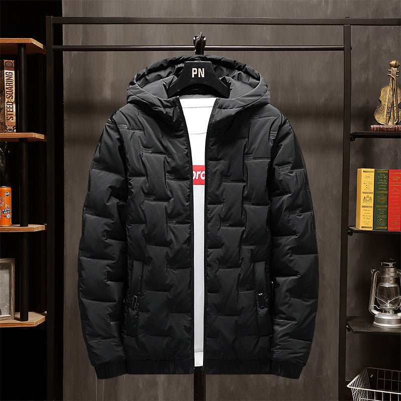 KZZ Men's Winter Warm Jacket Lightweight and windproof Lining Regular Fit