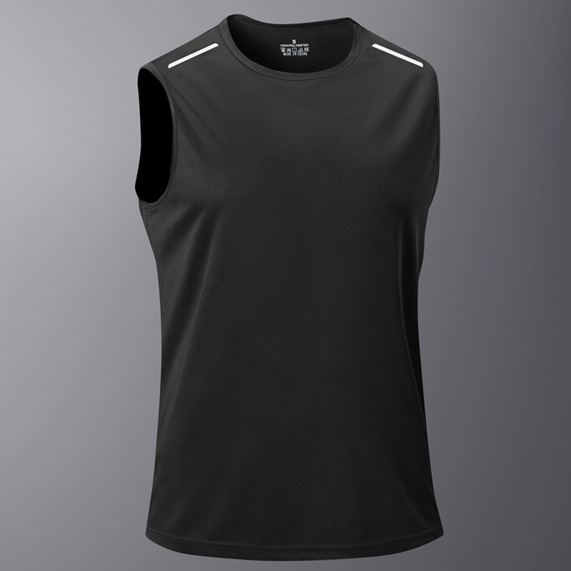 KZZ Men's Ice Silk Quick-Drying Vest, Sleeveless