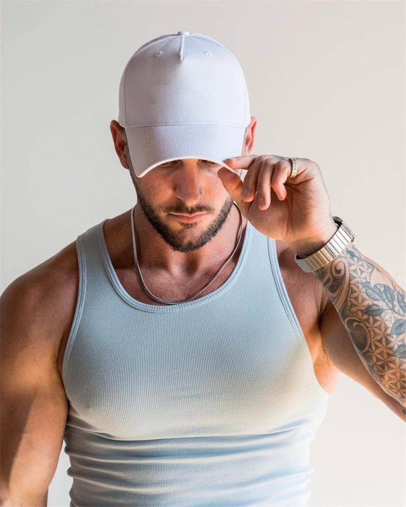 KZZ Ultra-Soft Cotton Fitted Tank
