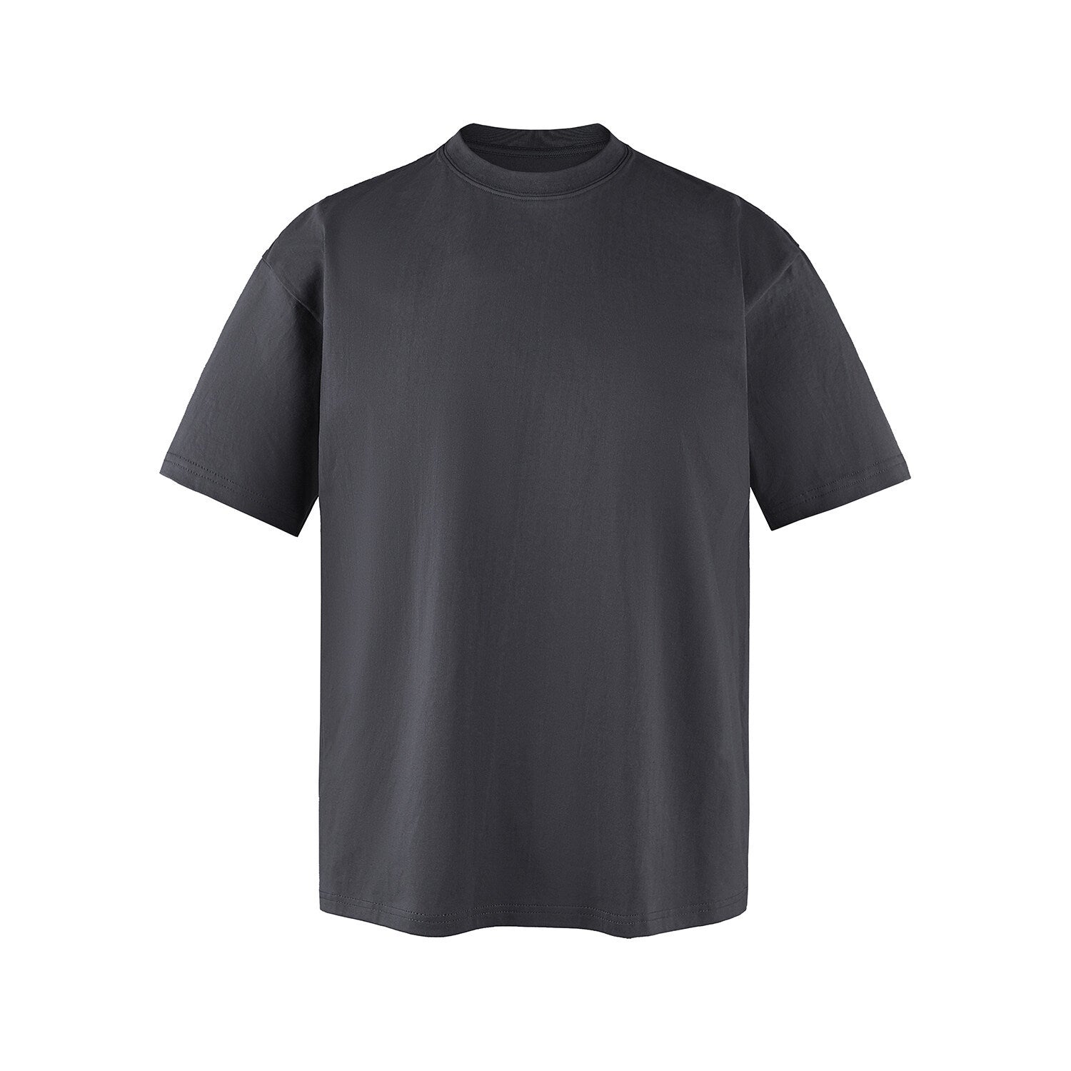 KZZ Solid color short-sleeved T-shirt