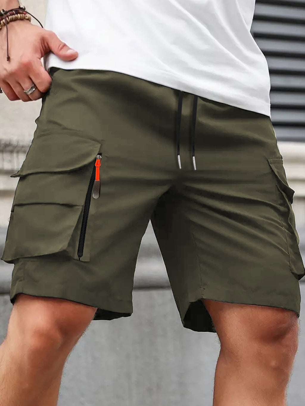 KZZ New Men's Cargo Shorts