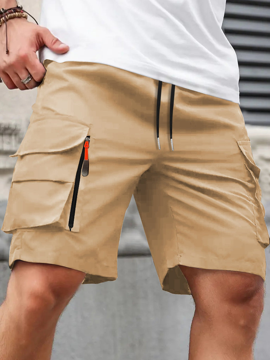 KZZ New Men's Cargo Shorts
