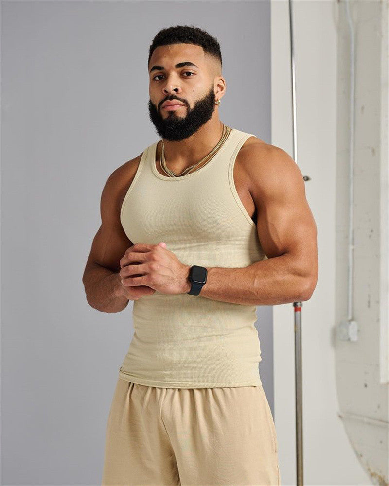 KZZ Ultra-Soft Cotton Fitted Tank