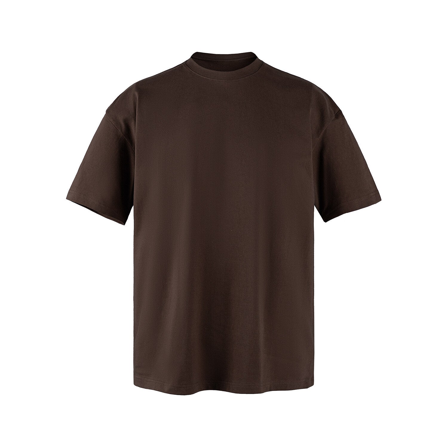 KZZ Solid color short-sleeved T-shirt