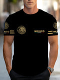 KZZ Men's 3D-Printed Short-Sleeve T-Shirt