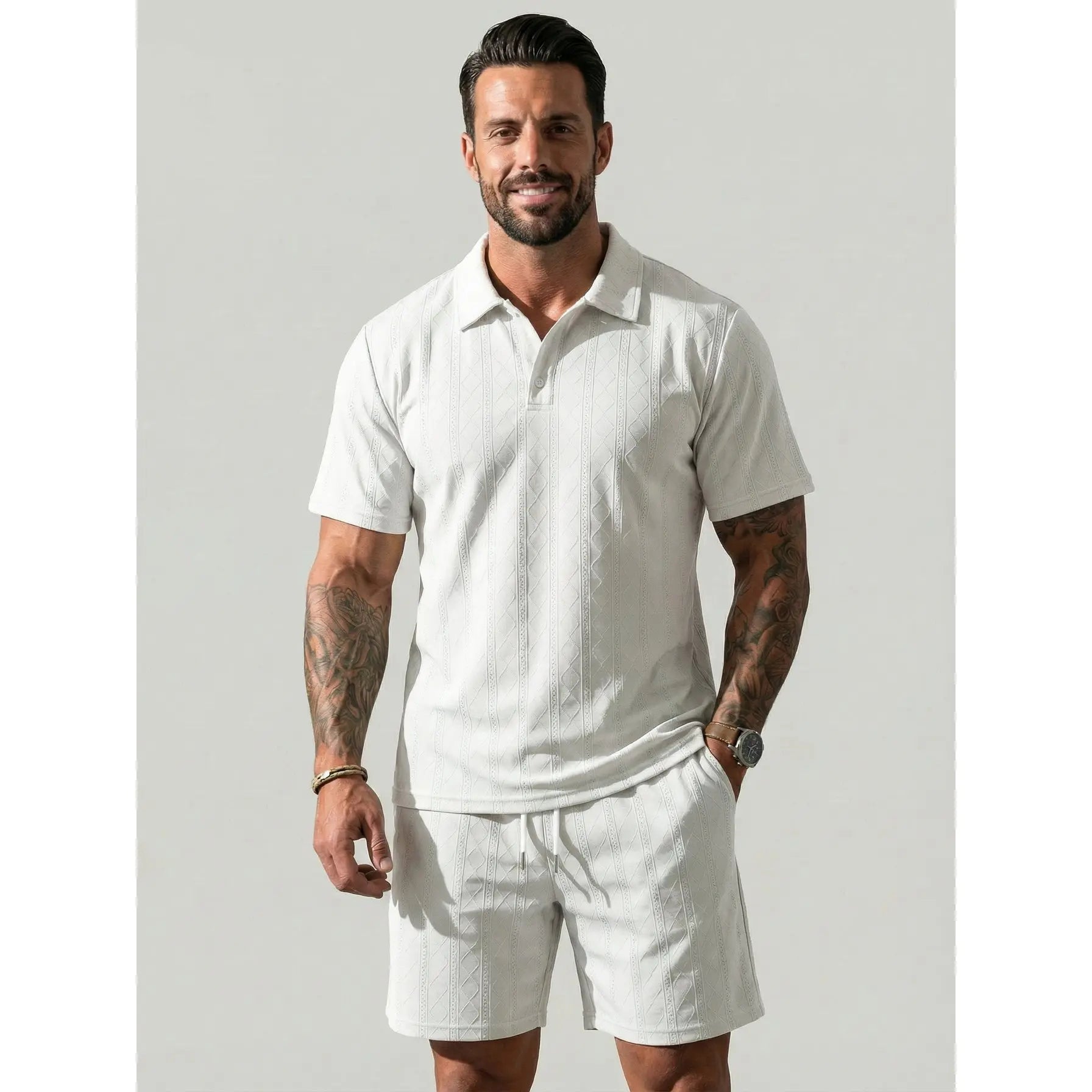 KZZ Casual and Comfortable Resort-Style Men's Wear