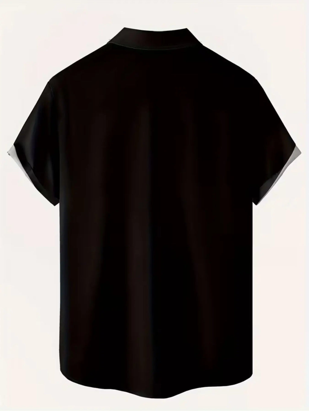KZZ Summer Short-Sleeve Collared Top