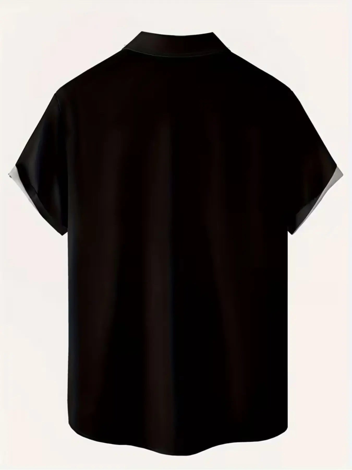 KZZ Summer Short-Sleeve Collared Top