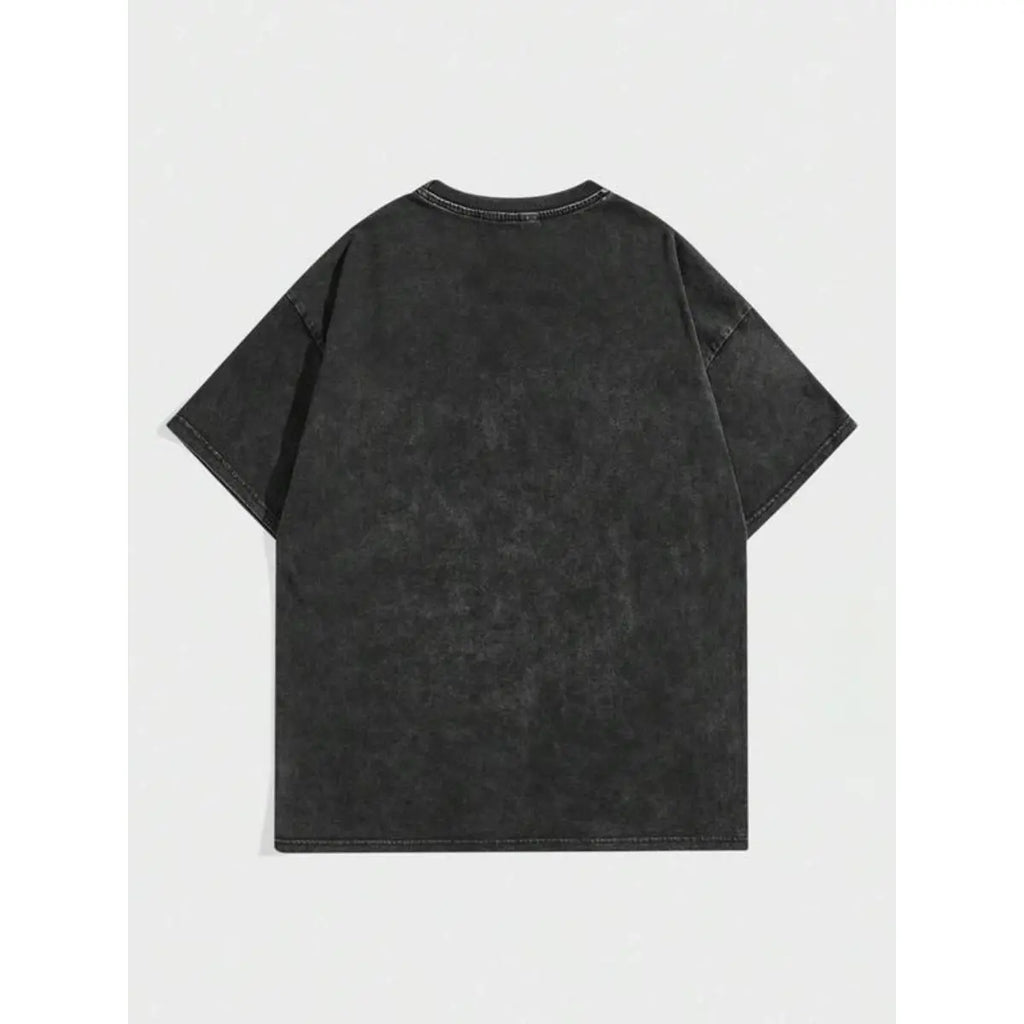 KZZ Breathable casual street style short-sleeved T-shirt