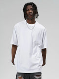 KZZ Men's Classic Beige Moisture-Wicking Crew Neck T-Shirt
