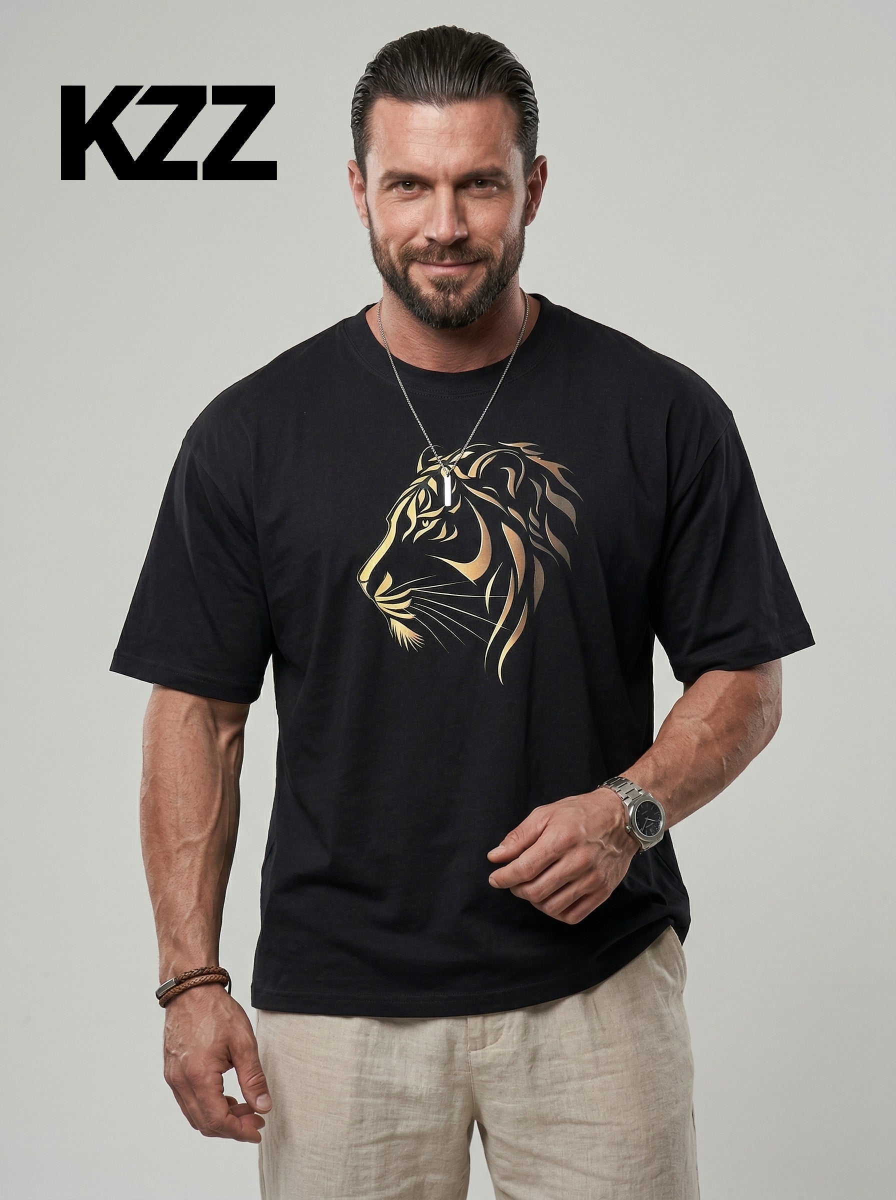 KZZ Tiger Short Sleeve T-shirt