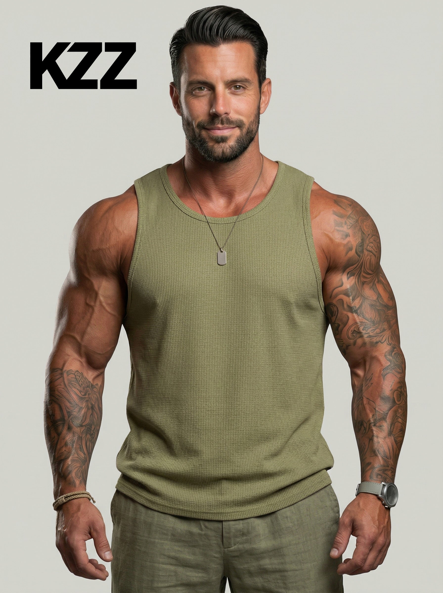 KZZ Men's Casual Vest