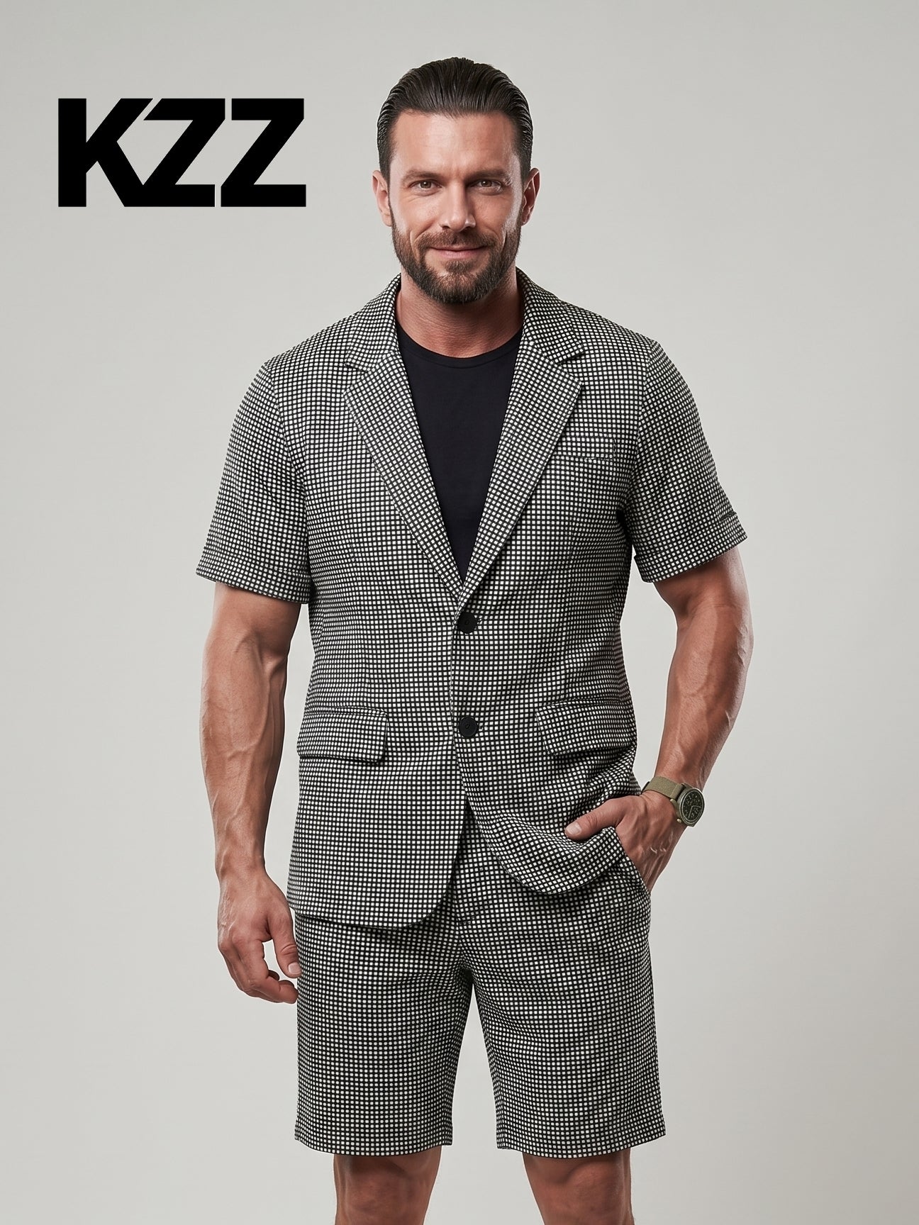 KZZ Casual Two-Piece Suit