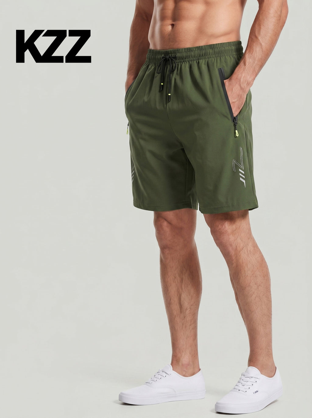 KZZ Unisex Stylish Athletic Shorts